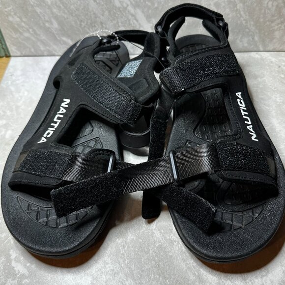 Nautica Alastor Black‎ Outdoor Sandals Size 13 Mens NWOTB - Picture 6 of 7